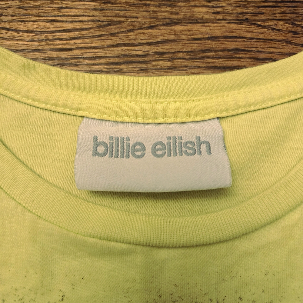 Billie Eilish Happier Than Ever Tour Crop Tee - Picture 3 of 4